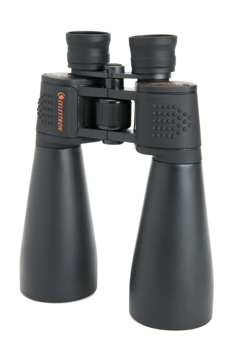 Binoculars being used for night sky observation